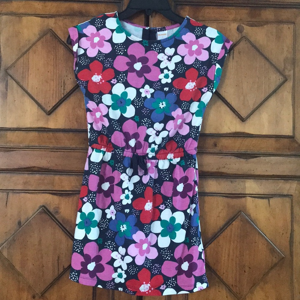 Girls floral tunic top